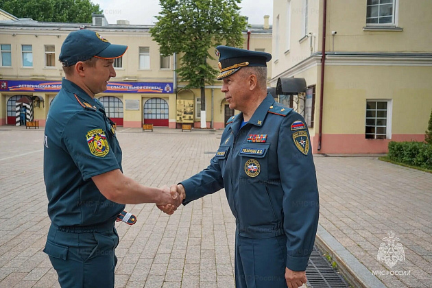 В Главном управлении МЧС России по г. Москве состоялось вручение специальных званий