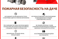 Пожарная безопасность на даче