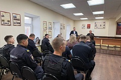 В Восточном административном округе Москвы прошли мероприятия по государственному правовому информированию и патриотическому воспитанию сотрудников полиции