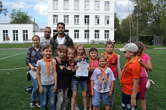 Школьники сыграли в "Капитошку"